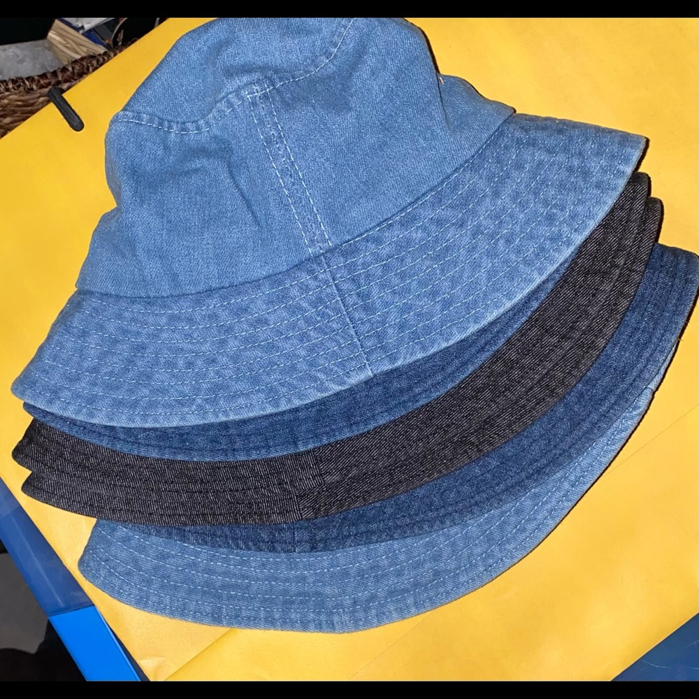 New Bucket Hats great for embroidery